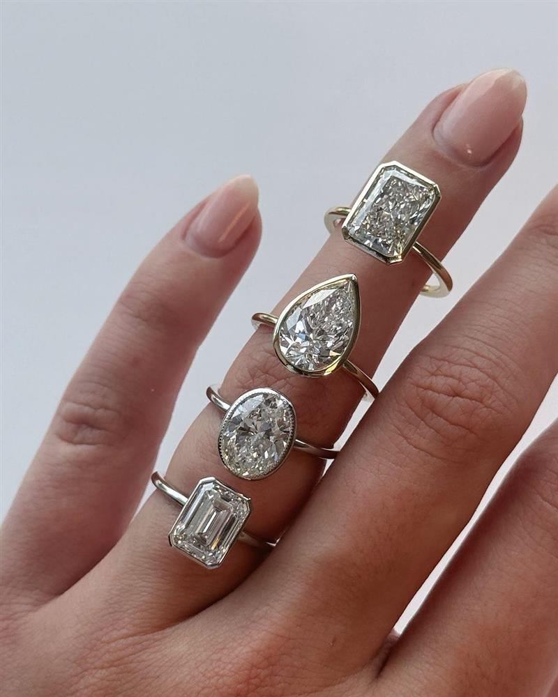 Arthur's Jewelers active lifestyle consider a bezel set diamond ring